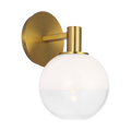 Torian Small Sconce Burnished Brass