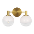 Torian 2 - Light Vanity Burnished Brass