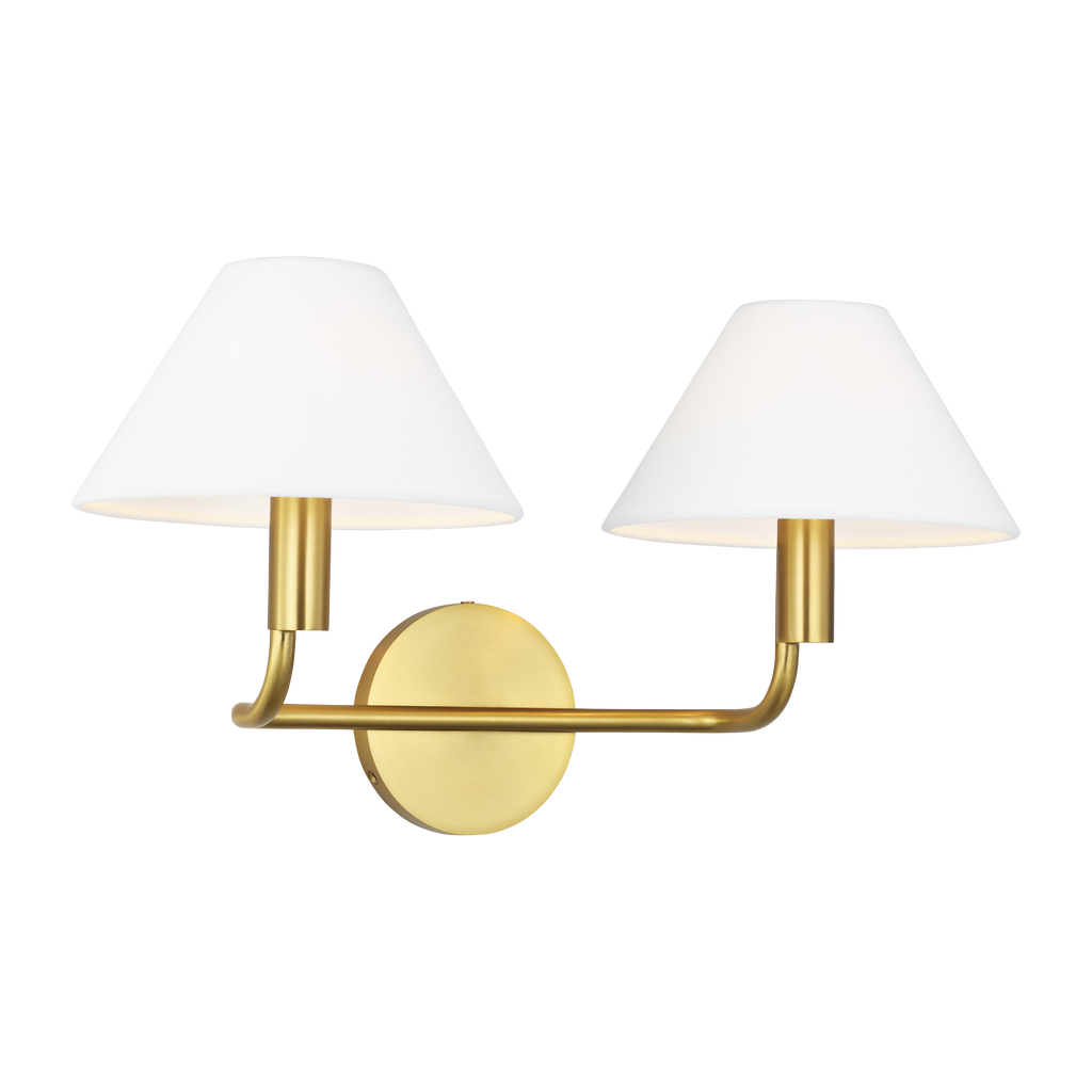 Colfax Medium Sconce Burnished Brass