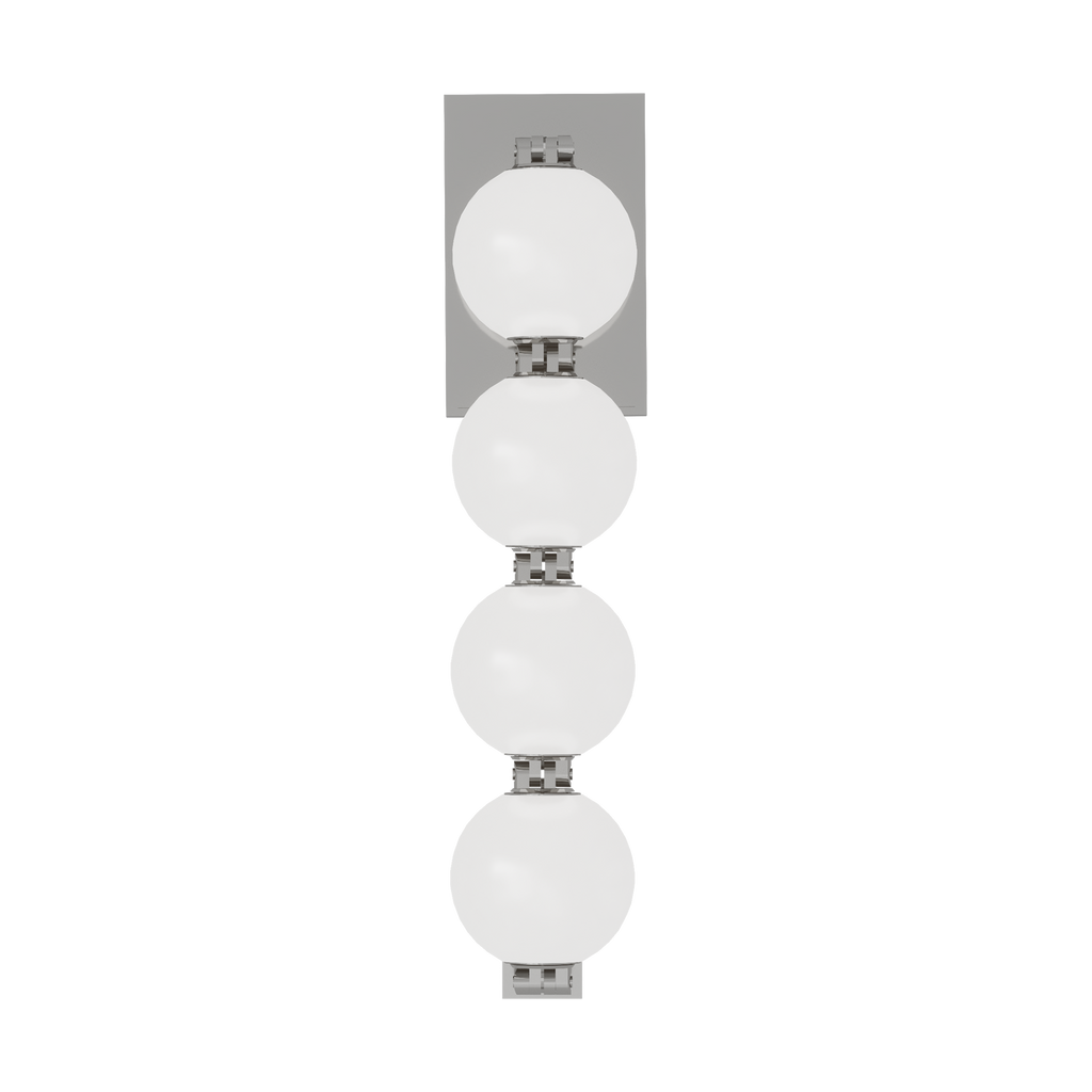 Perle 15 Sconce Polished Nickel 3000K 90 CRI