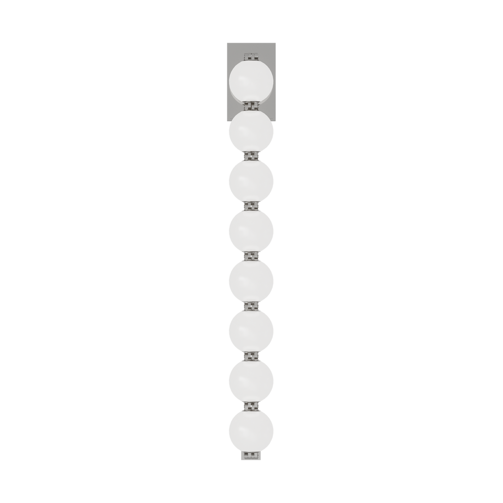Perle 28 Sconce Polished Nickel 3000K 90 CRI