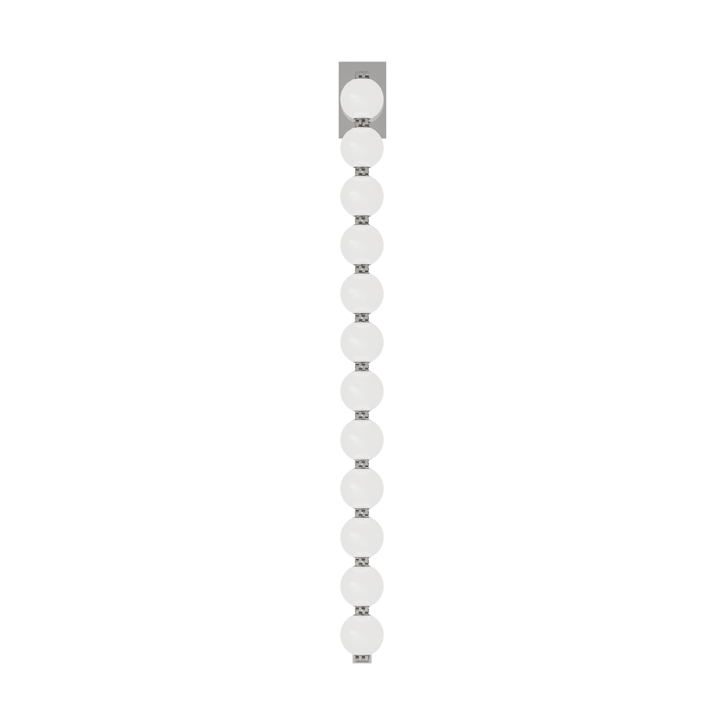 Perle 40 Sconce polished nickel 3000K 90 CRI