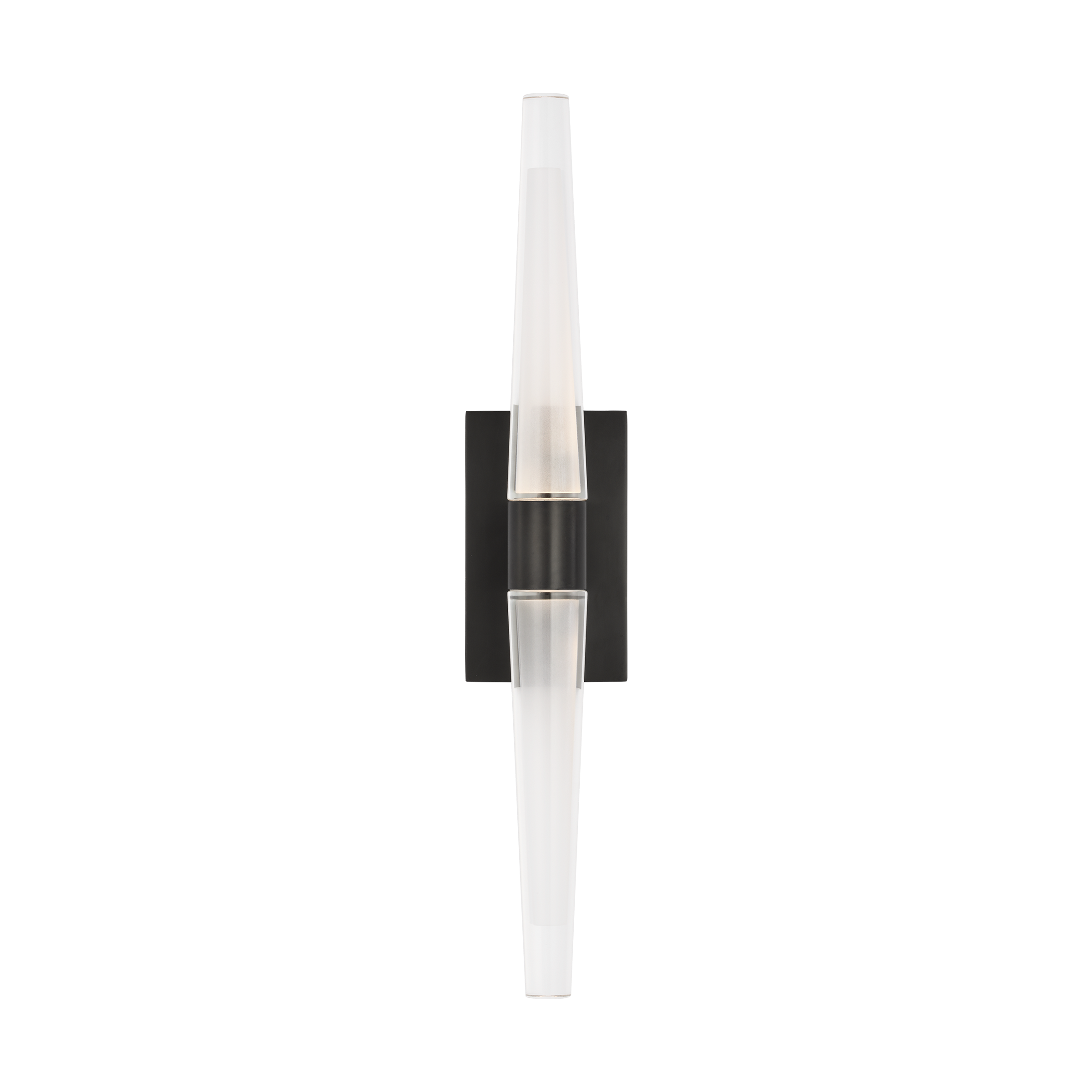 Lassell Single Tall Sconce | Dark Bronze 2700K 120V