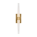 Lassell Single Tall Sconce | Natural Brass 2700K 120V