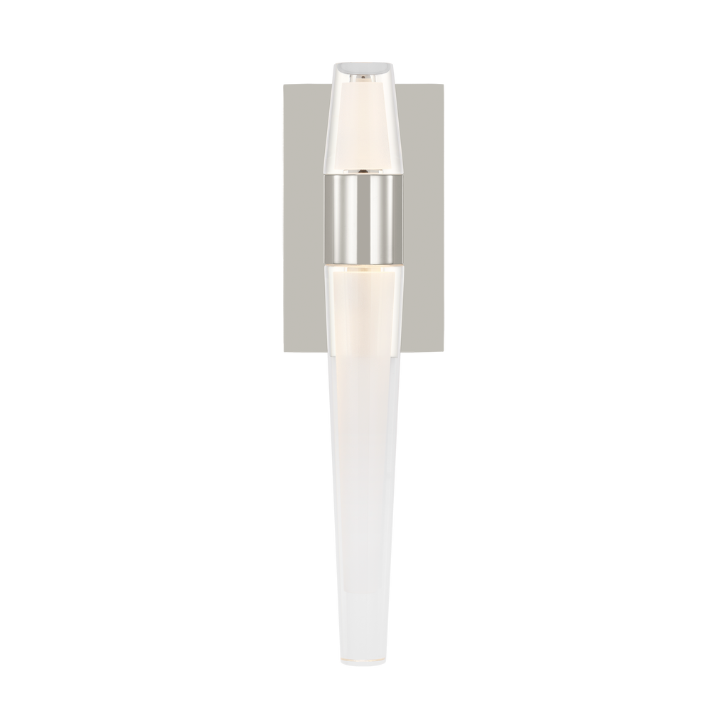 Lassell Single Sconce | Polished Nickel 2700K 120V