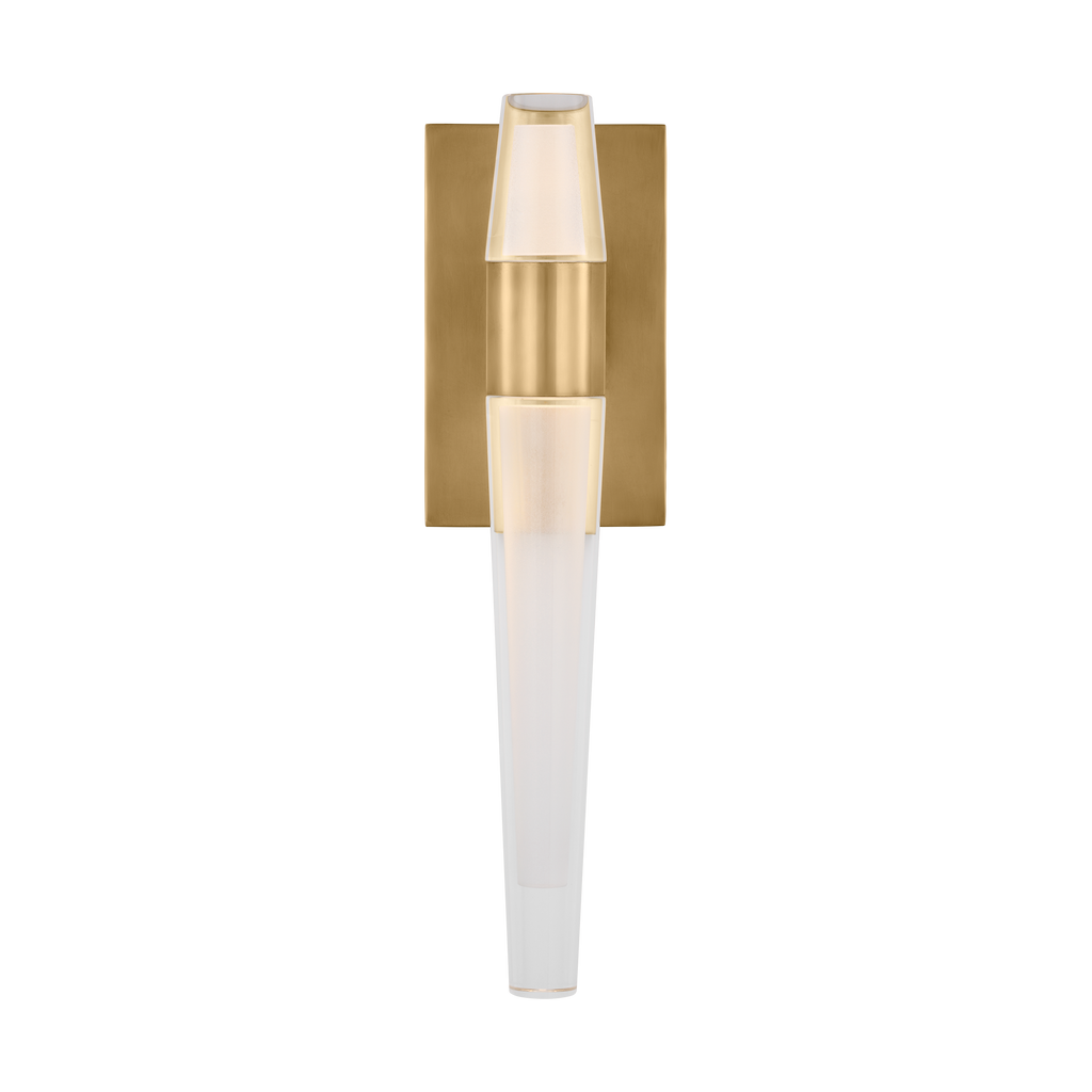 Lassell Single Sconce | Natural Brass 2700K 120V