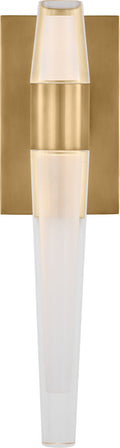 Lassell Single Sconce | Natural Brass 2700K 277V