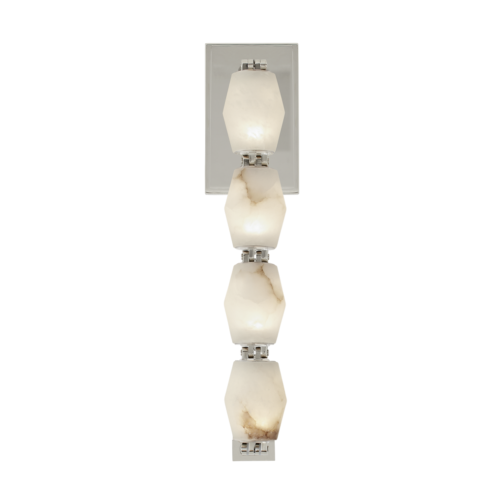 Collier Alabaster 15 Sconce | Polished Nickel 2700K