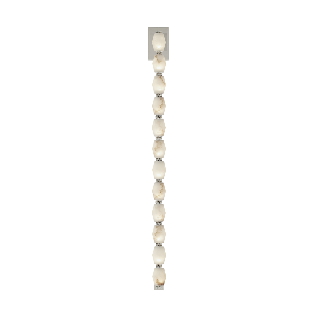 Collier Alabaster 40 Sconce | Polished Nickel 3000K