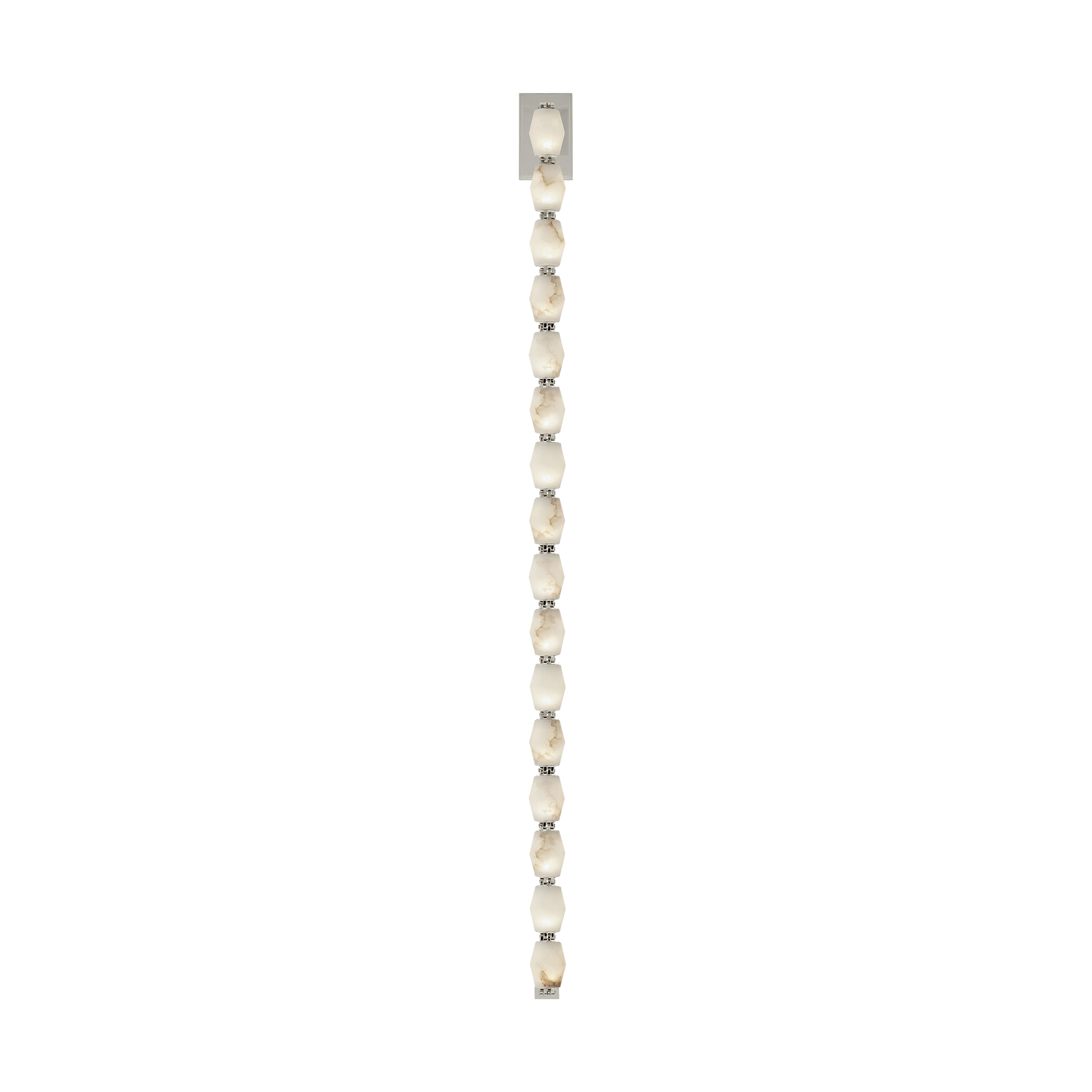Collier Alabaster 53 Sconce | Polished Nickel 3000K
