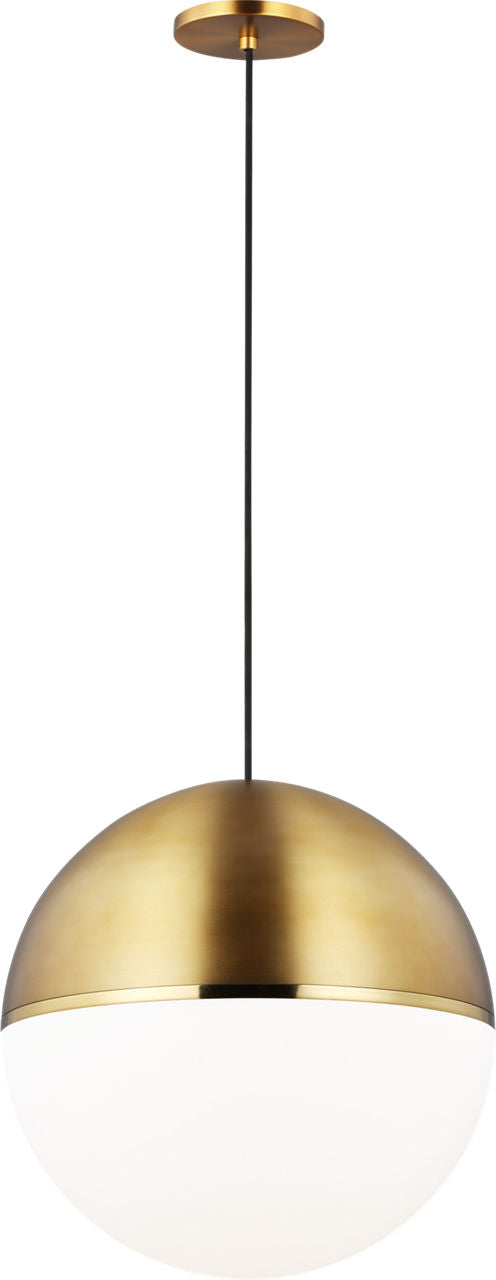 Akova X-Large Pendant Aged Brass/Bright Brass 2700K 90 CRI Medium Base A21 2700k 120V