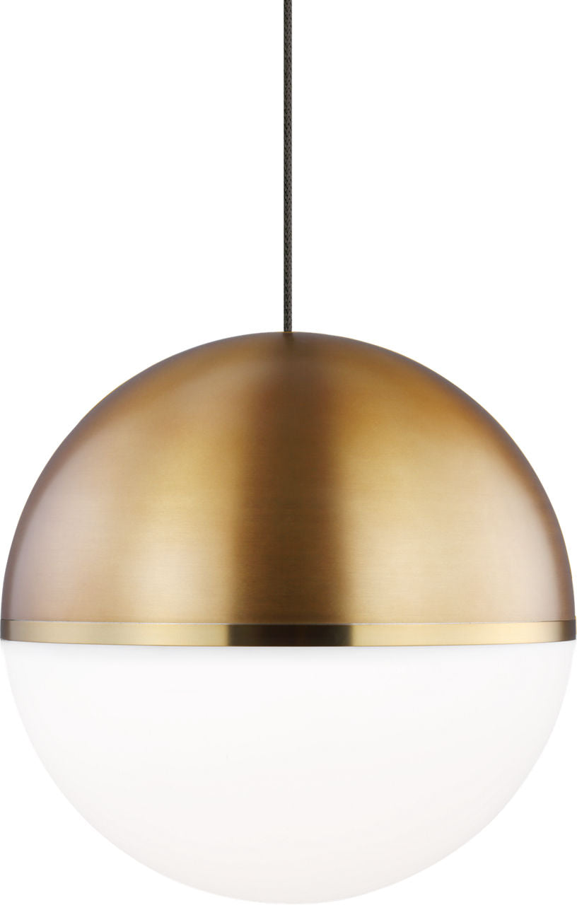 Akova Pendant | Aged Brass | Aged Brass-Bright Brass Monopoint Bulb(s) Included