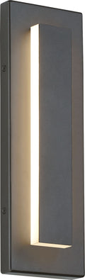 Aspen 15 Outdoor Wall Charcoal 3000K 90 CRI In-Line Fuse + Surge Protection