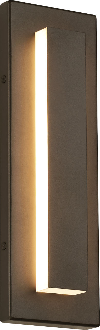Aspen 15 Outdoor Wall Outdoor Bronze 3000K 90 CRI In-Line Fuse + Surge Protection