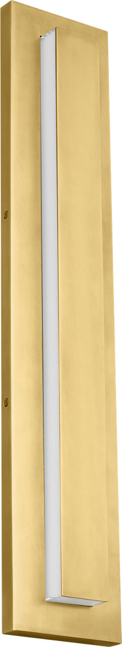Aspen 26 Outdoor Wall Natural Brass 3000K 90 CRI Surge Protection