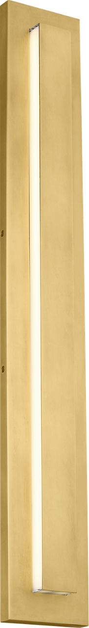 Aspen 36 Outdoor Wall Natural Brass 3000K 90 CRI In-Line Fuse