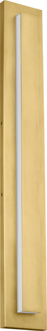 Aspen 36 Outdoor Wall Natural Brass 3000K 90 CRI In-Line Fuse