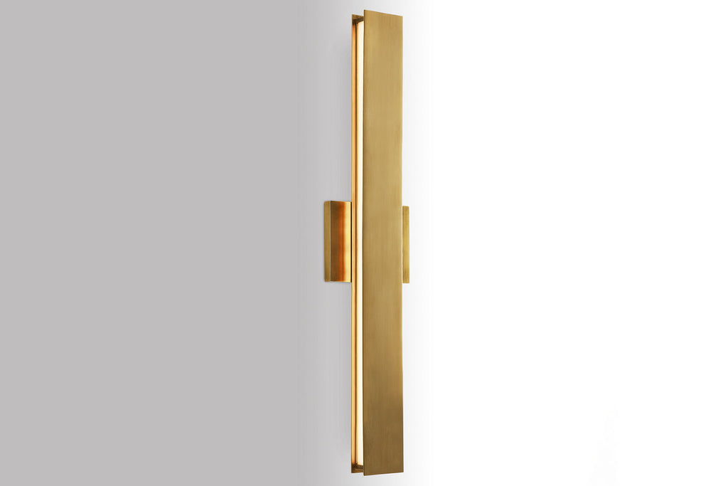 Bau 24 Bath Natural Brass LED 90 CRI 3000K 120V