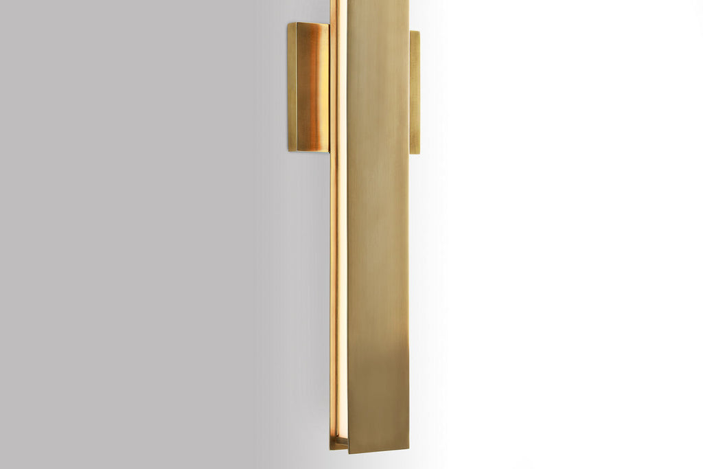 Bau 24 Bath Natural Brass LED 90 CRI 3000K 120V