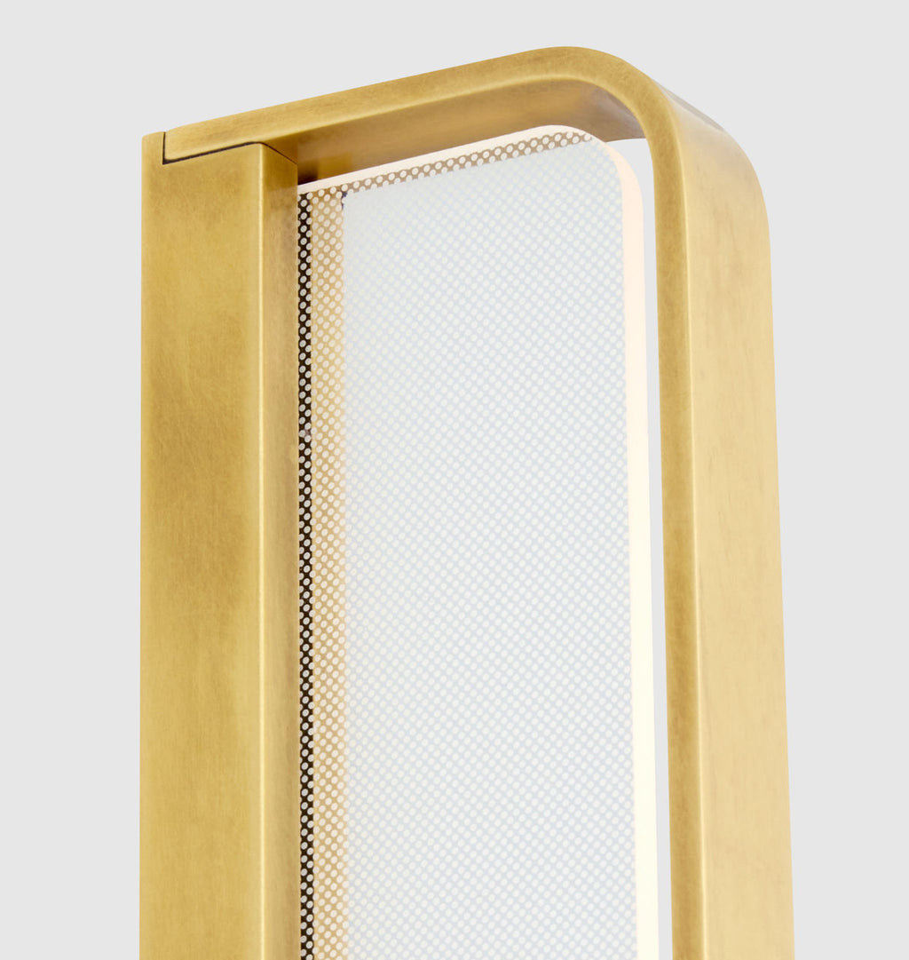 Banda 13 Wall/Bath Natural Brass LED 90 CRI 3000K 277V