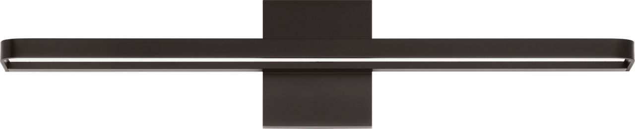 Banda 24 Bath Matte Black 3000K 90 CRI integrated led 90 cri 3000k 120v-277v unv