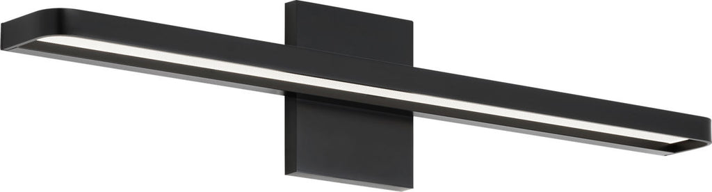 Banda 24 Bath Matte Black 3000K 90 CRI integrated led 90 cri 3000k 120v-277v unv