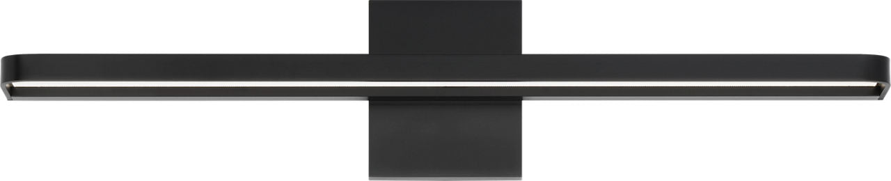 Banda 24 Bath Matte Black 3000K 90 CRI integrated led 90 cri 3000k 120v-277v unv