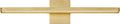Banda 24 Bath Natural Brass 3000K 90 CRI integrated led 90 cri 3000k 120v-277v unv