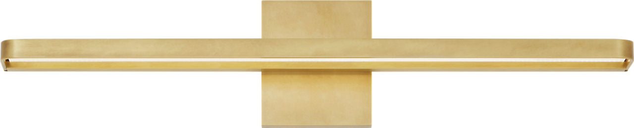 Banda 24 Bath Natural Brass 3000K 90 CRI integrated led 90 cri 3000k 120v-277v unv