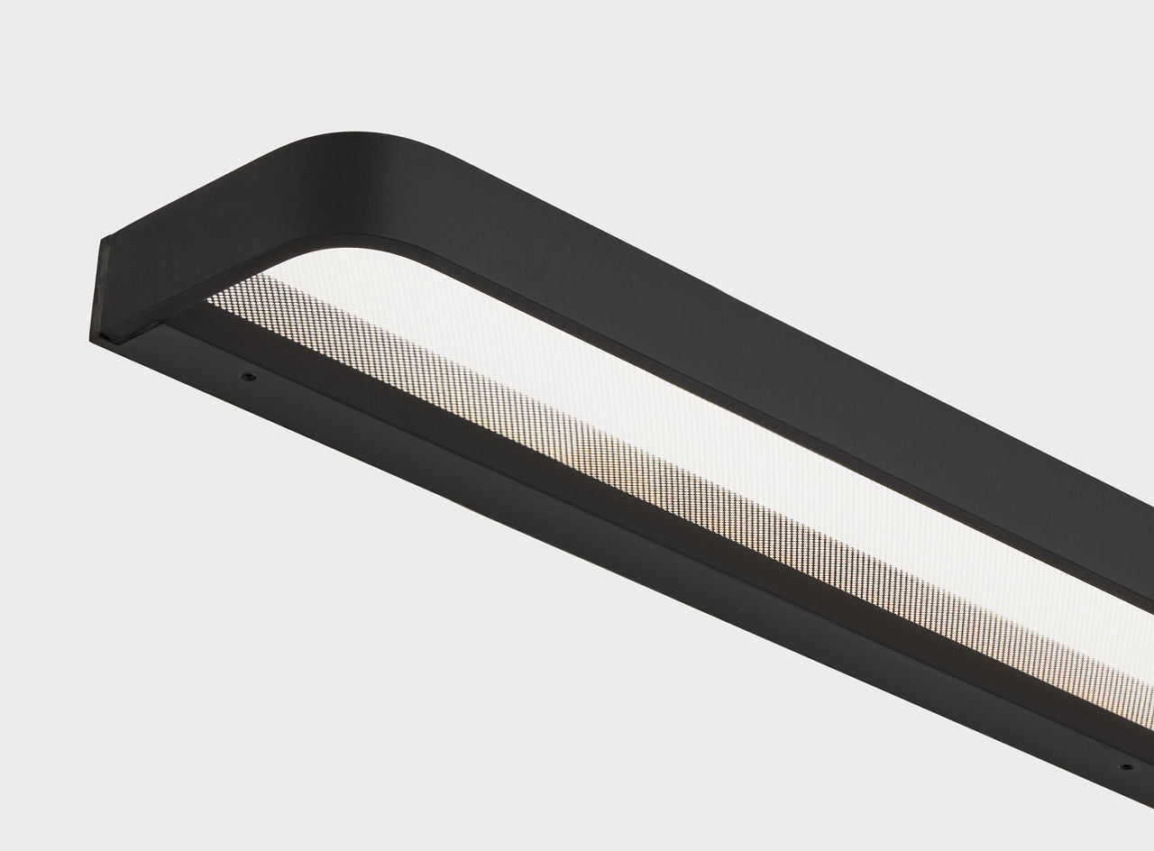 Banda 36 Bath Matte Black Integrated LED 90 CRI 3000K 120-277V