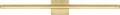 Banda 36 Bath Natural Brass LED 90 CRI 3000K 120V-277v unv