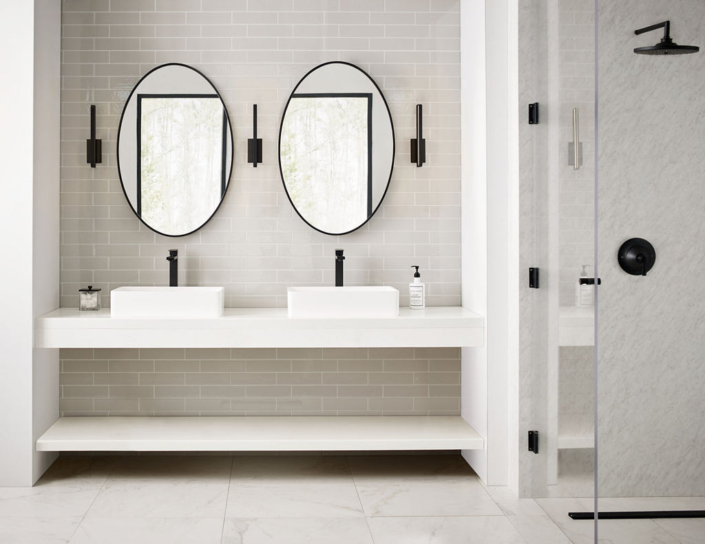 Banda 13 Wall/Bath Matte Black LED 90 CRI 3000k 120V