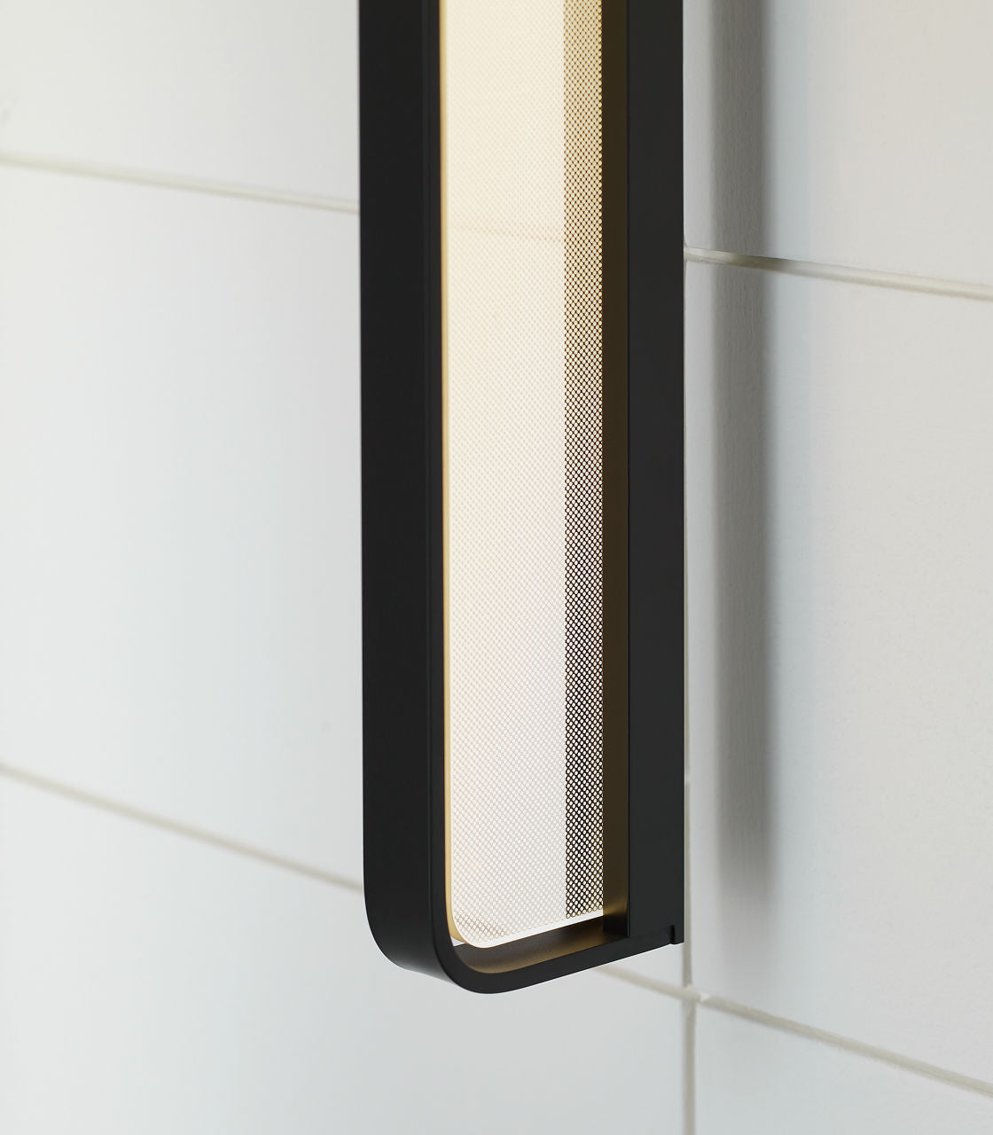 Banda 24 Bath Matte Black 3000K 90 CRI integrated led 90 cri 3000k 120v-277v unv