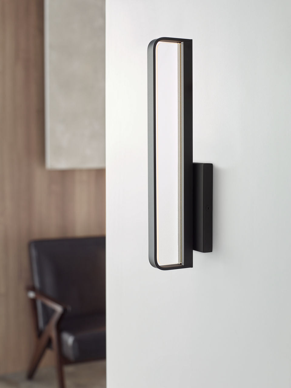 Banda 13 Wall/Bath Matte Black LED 90 CRI 3000k 120V