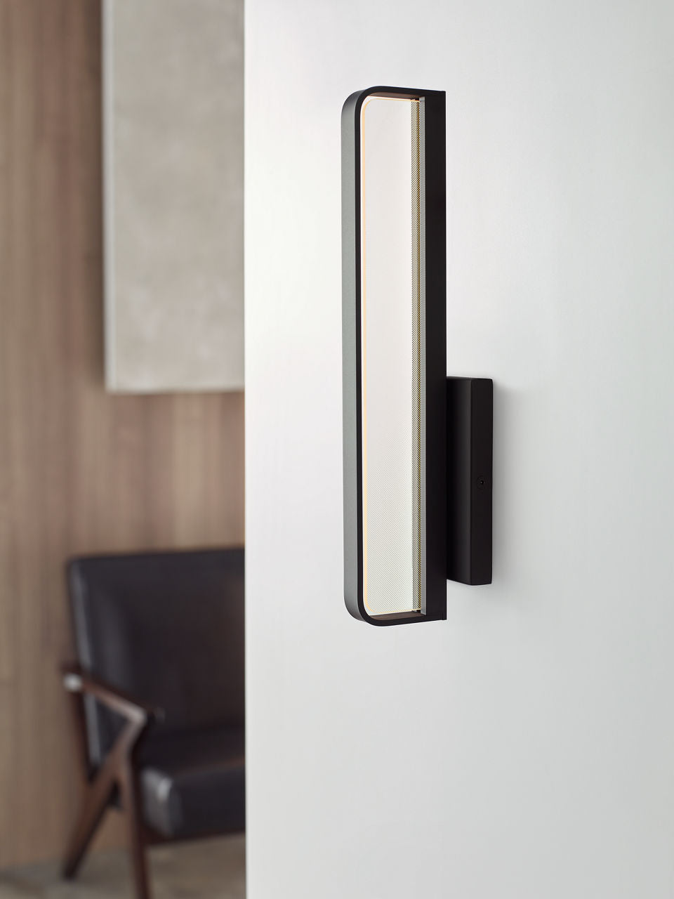 Banda 13 Wall/Bath Matte Black LED 90 CRI 3000k 120V