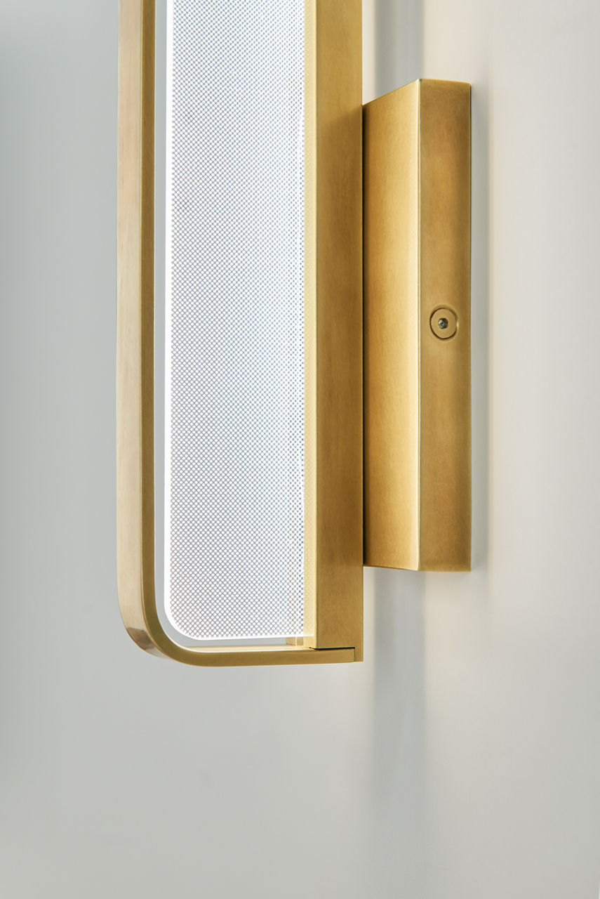 Banda 13 Wall/Bath Natural Brass LED 90 CRI 3000K 120V