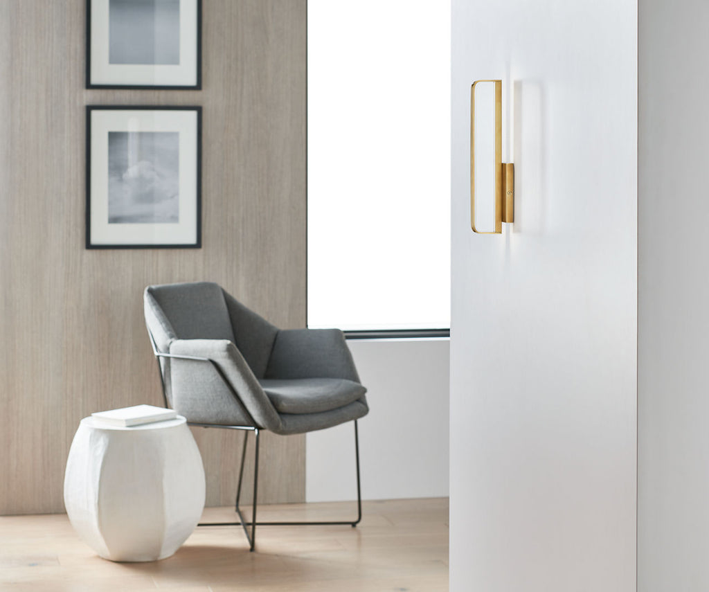 Banda 13 Wall/Bath Natural Brass LED 90 CRI 3000K 120V