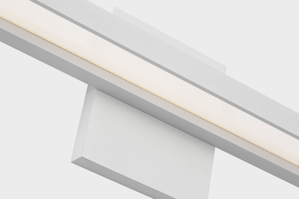 Banda 24 Bath Matte White Integrated LED 90 CRI 3000K 120-277V