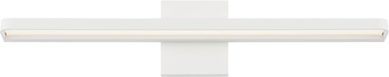 Banda 24 Bath Matte White Integrated LED 90 CRI 3000K 120-277V