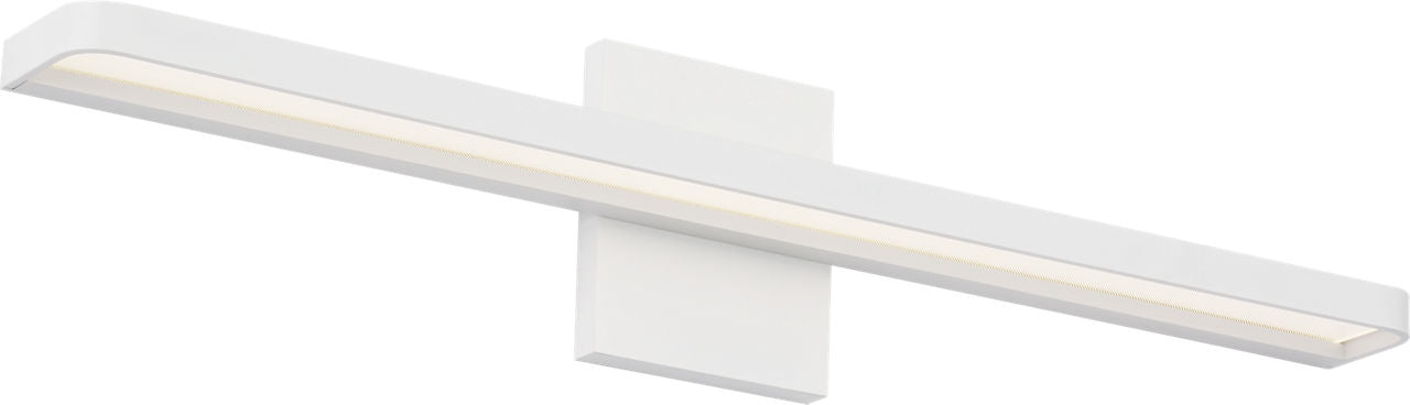 Banda 24 Bath Matte White Integrated LED 90 CRI 3000K 120-277V