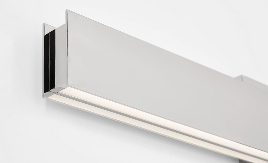 Bau 24 Bath Polished Nickel LED 90 CRI 3000K 277V