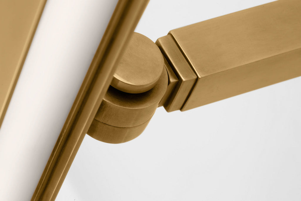 Bau 18 Picture Light Natural Brass 3000K 90 CRI