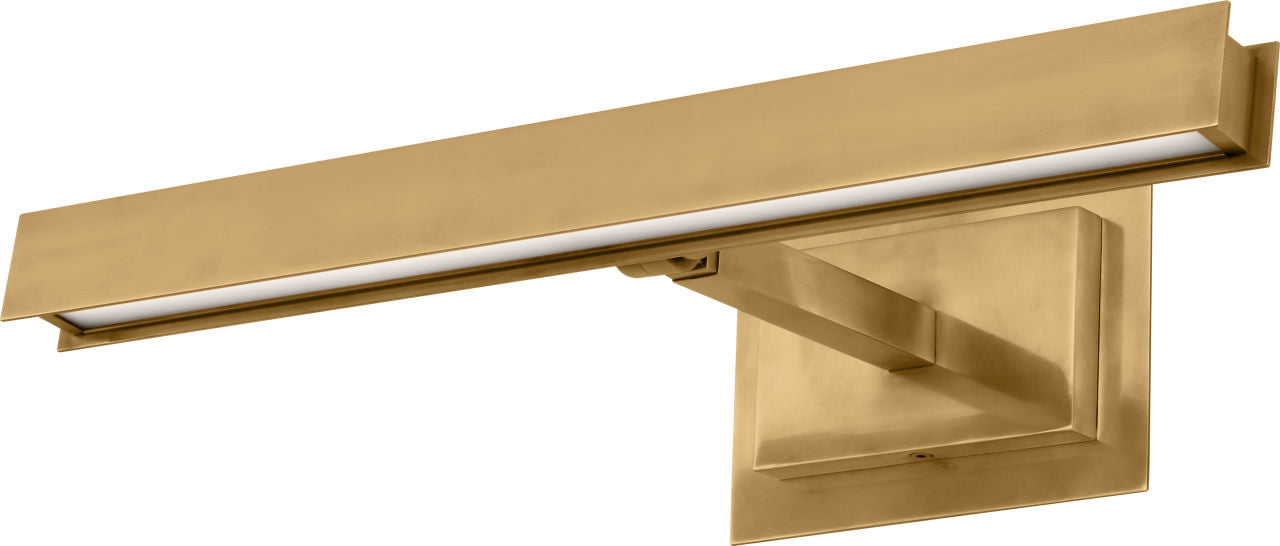 Bau 18 Picture Light Natural Brass 3000K 90 CRI