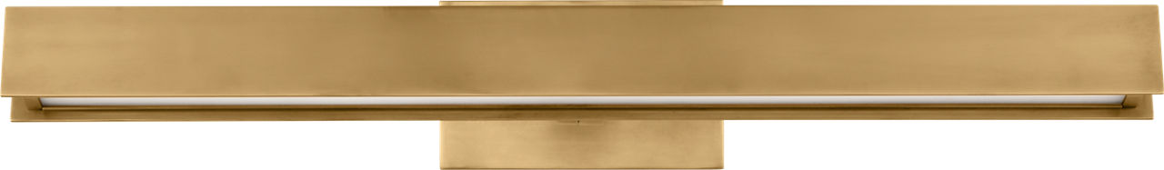Bau 18 Picture Light Natural Brass 3000K 90 CRI