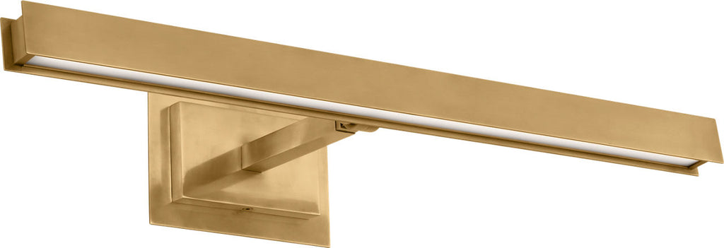 Bau 24 Picture Light Natural Brass 3000K 90 CRI