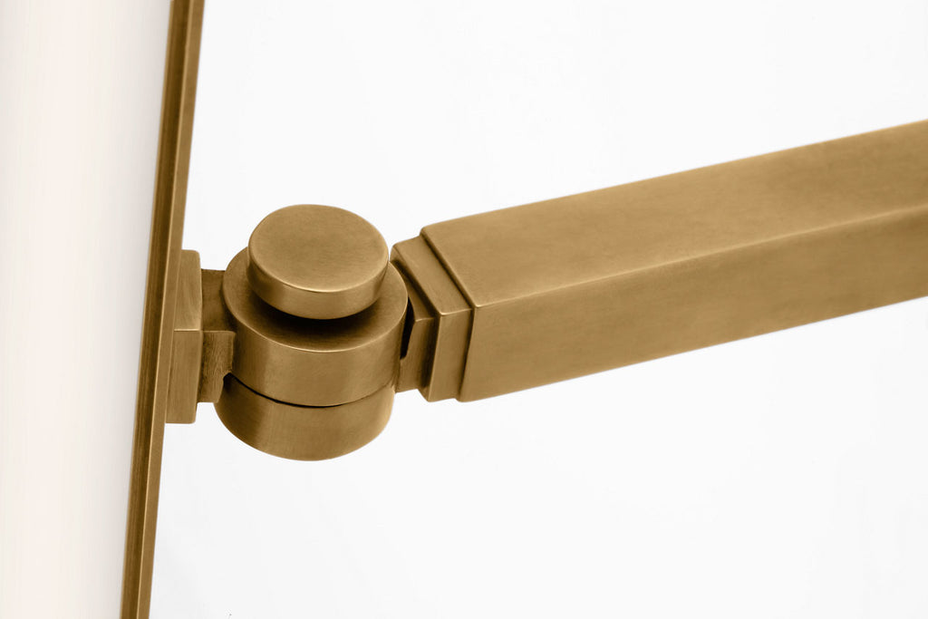Bau 30 Picture Light Natural Brass 3000K 90 CRI
