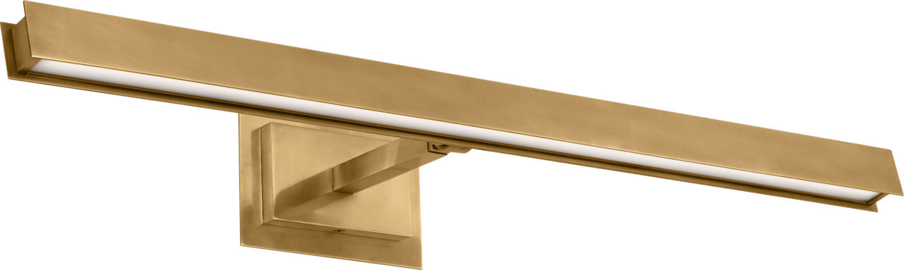 Bau 30 Picture Light Natural Brass 3000K 90 CRI