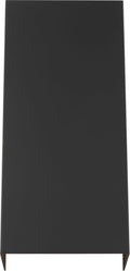 Brompton Medium Wall Sconce Nightshade Black Integrated LED 90 CRI 3000K 120-277Vunv