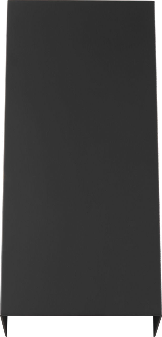 Brompton Medium Wall Sconce Nightshade Black Integrated LED 90 CRI 3000K 120-277Vunv