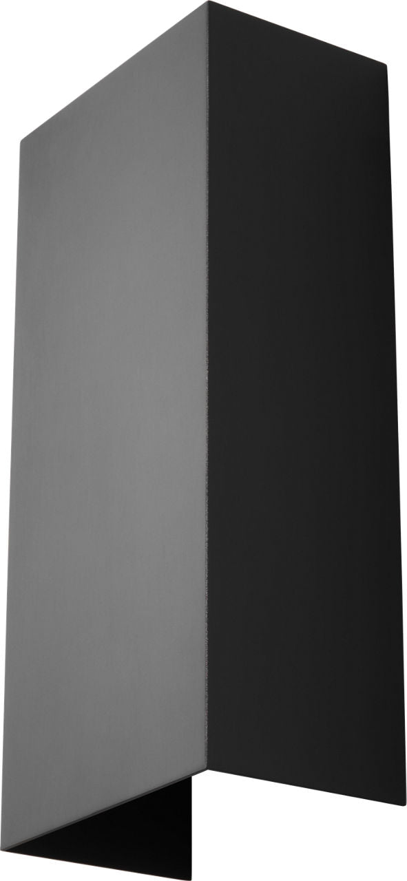 Brompton Medium Wall Sconce Nightshade Black Integrated LED 90 CRI 3000K 120-277Vunv